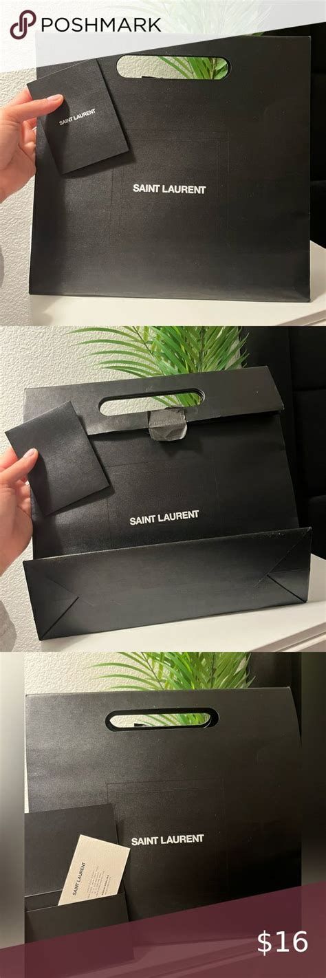 ysl bag receipt